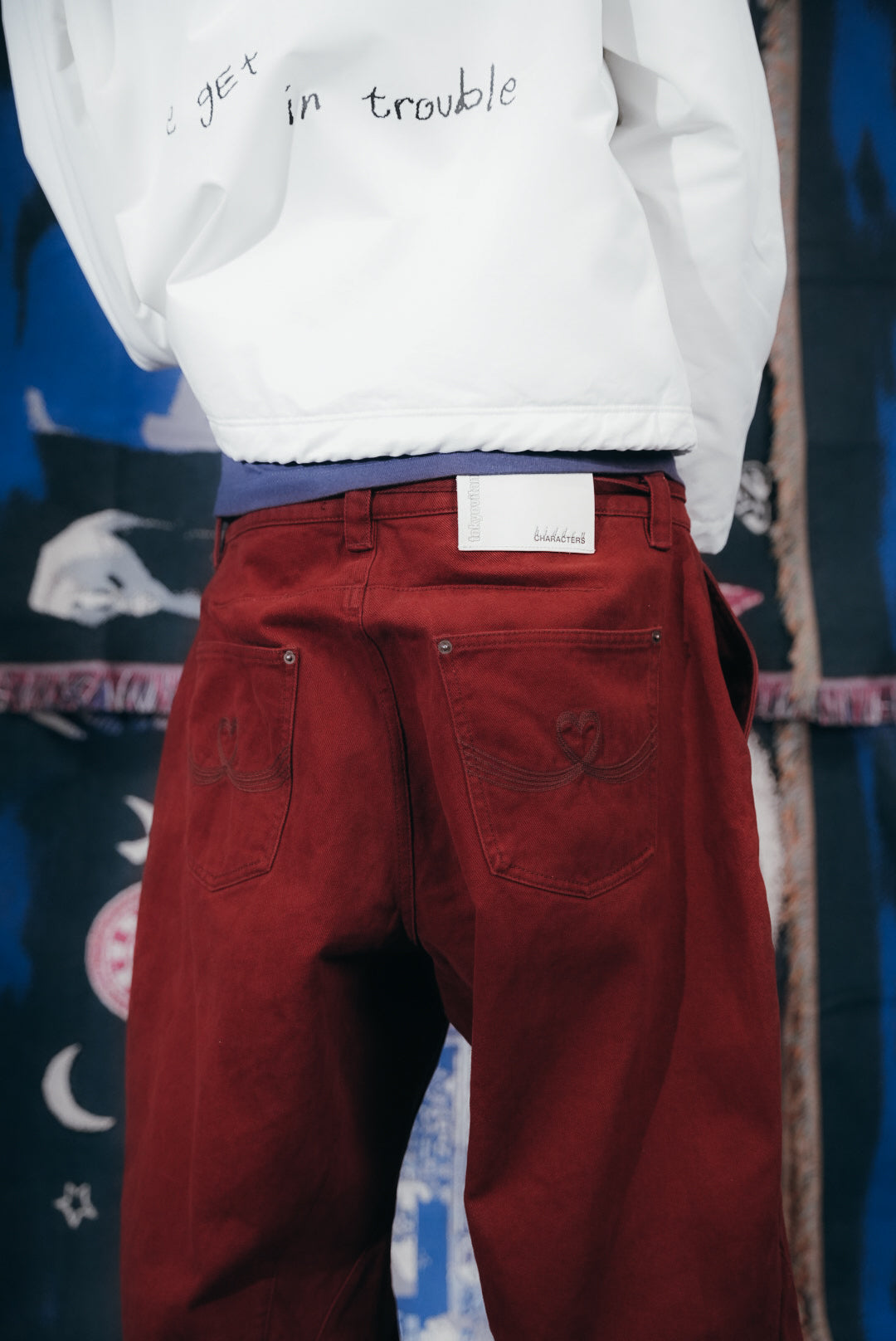 HEAVY TWILL DUNGAREE PANTS