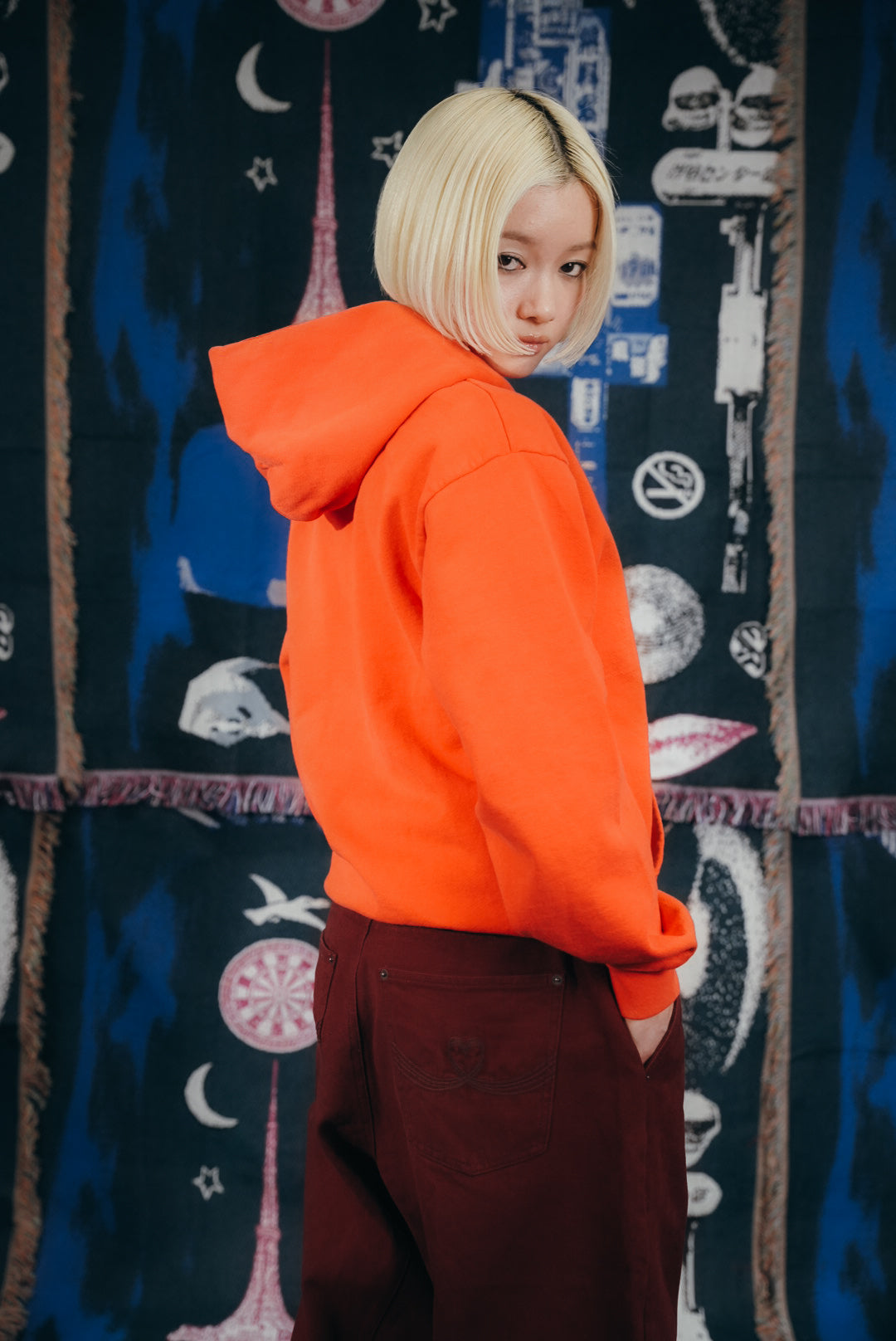 STAR PATCH HOODIE