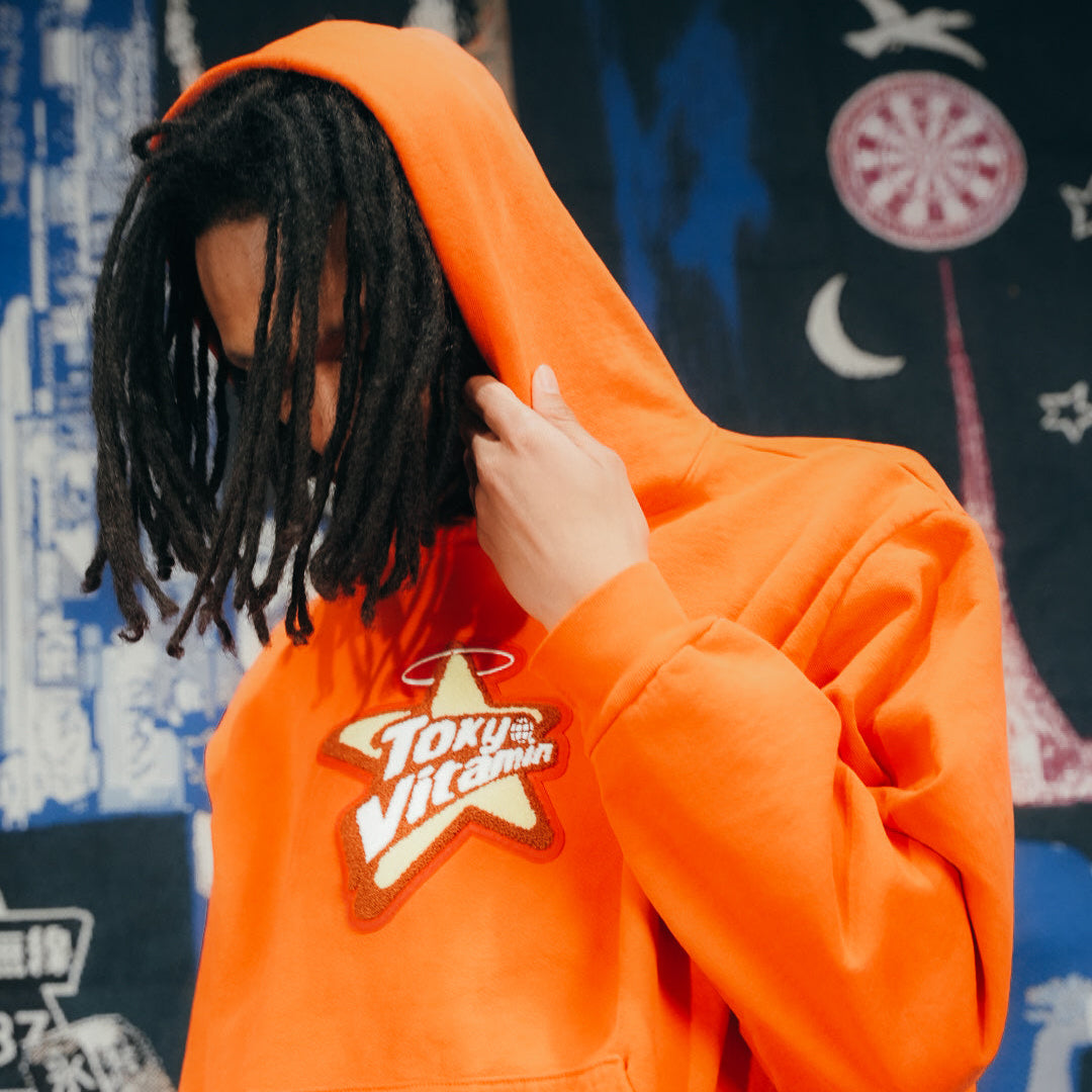 STAR PATCH HOODIE