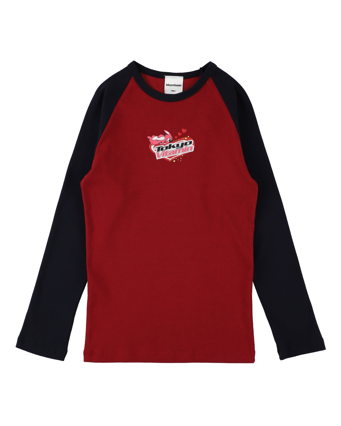 HEART LS BABY TEE