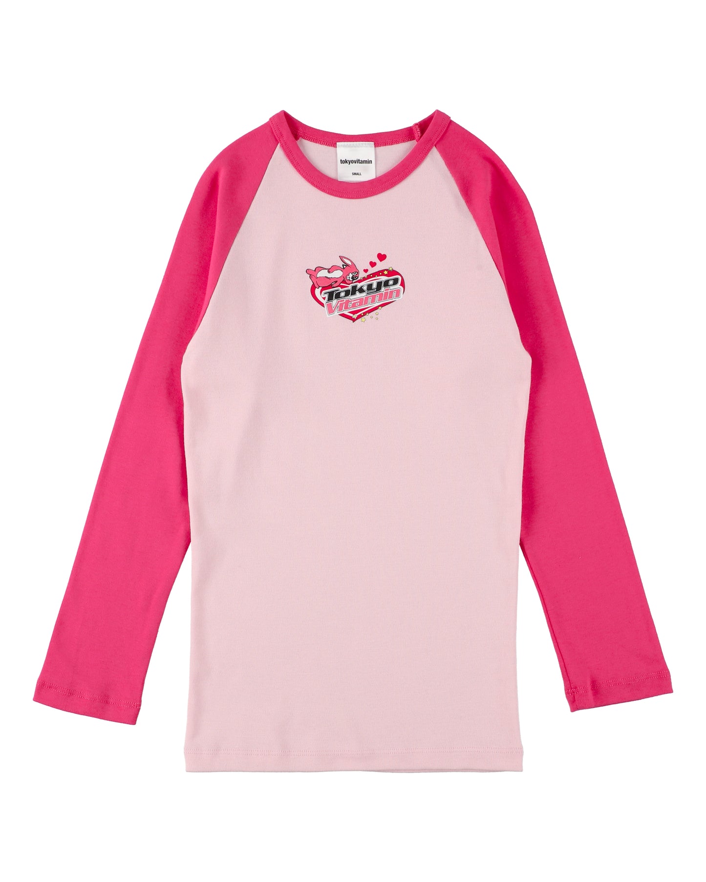 HEART LS BABY TEE