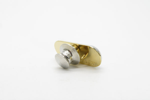 Pill Pin (18K Gold & Silver)