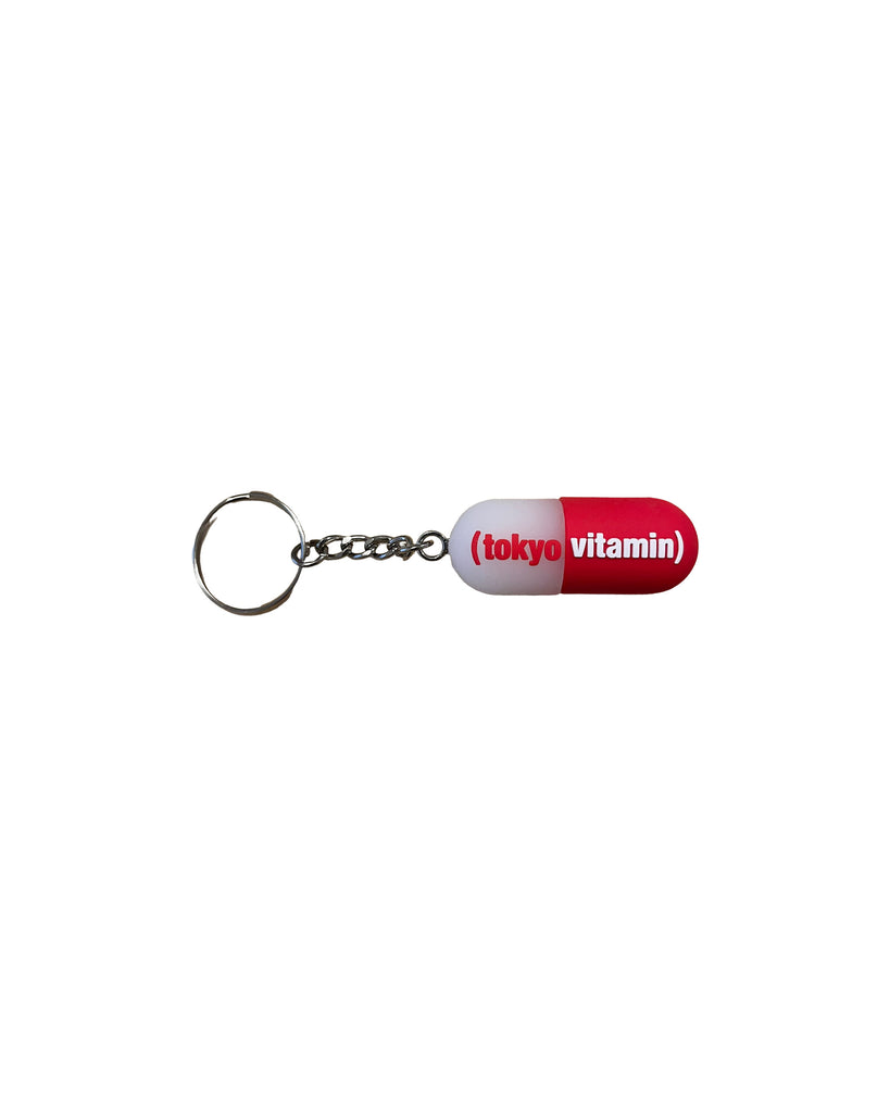 Pill Keychain (Red)